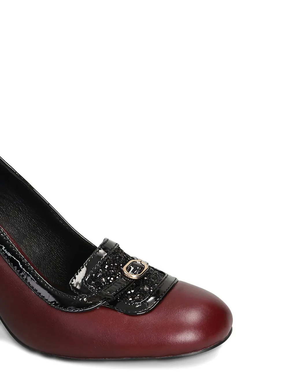 Gold & Rouge 85mm Valibi Pumps In Brown