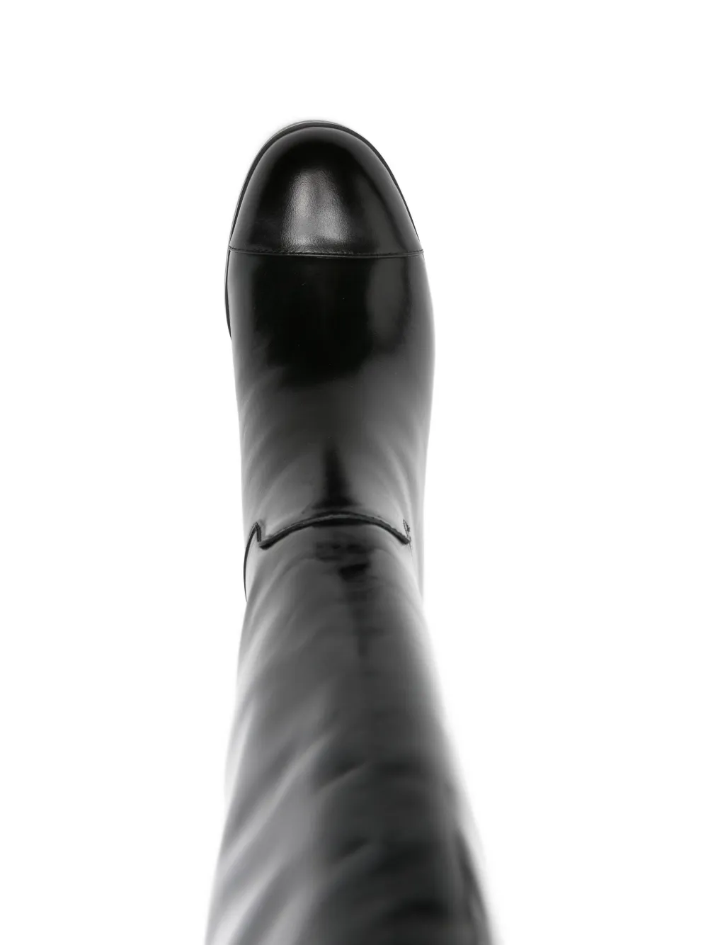 Gold & Rouge 75mm Babi Quilted Boots In Black