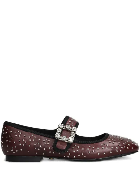 Gold & Rouge flats Bibalo