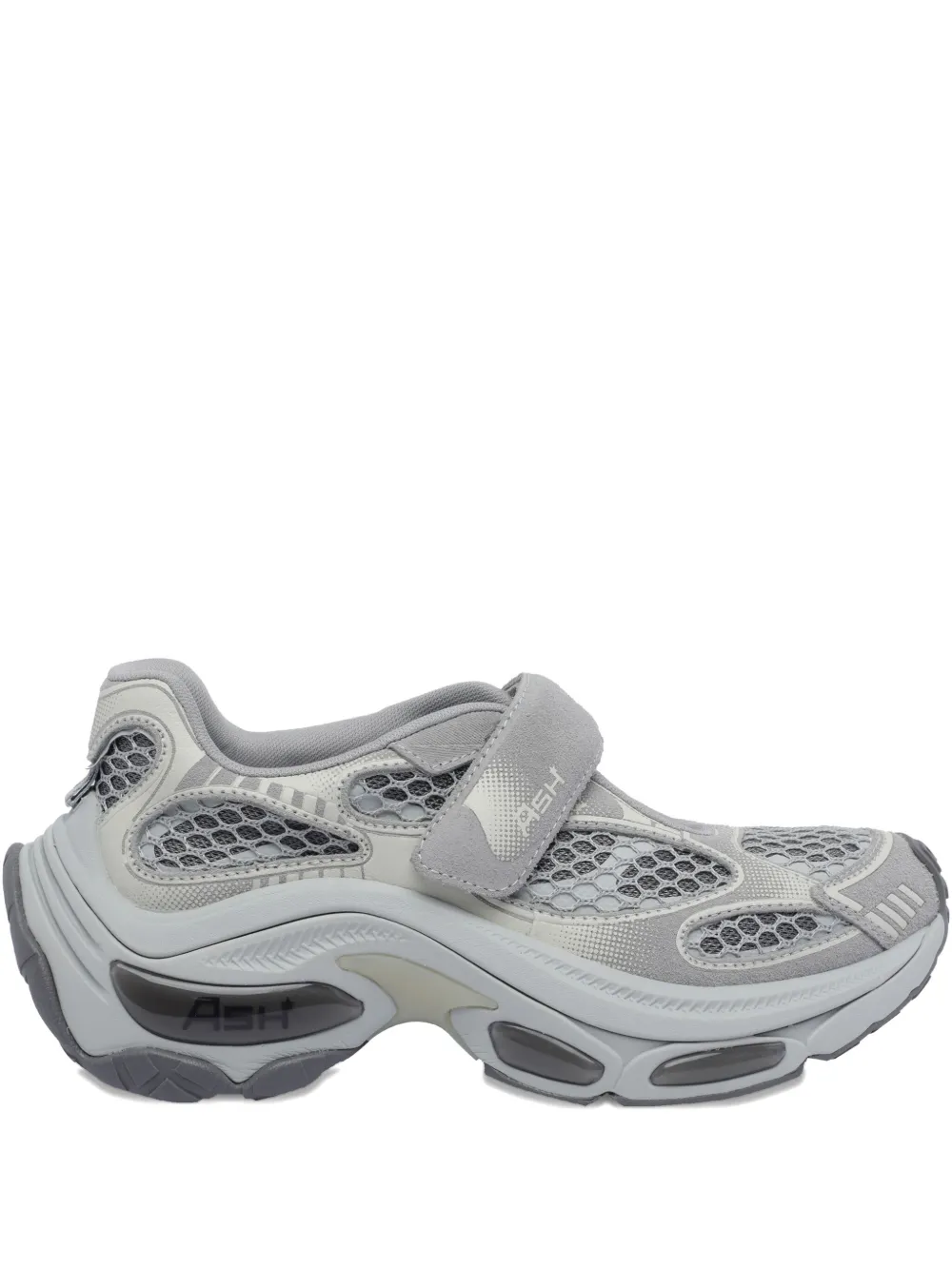 Ash Touch-strap Sneakers In Gray