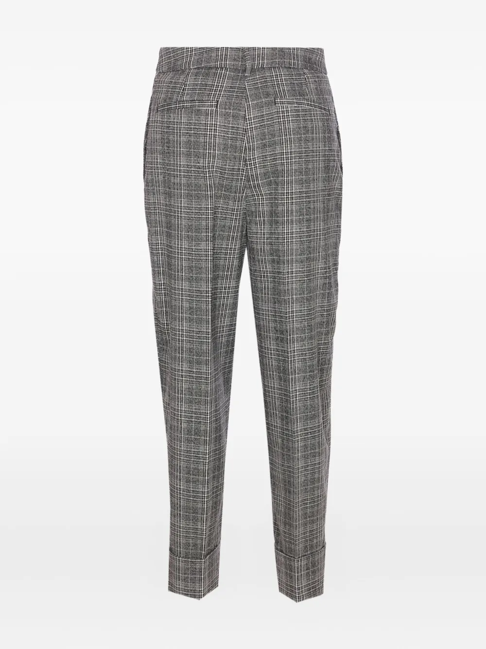 LIU JO check-pattern trousers - Grijs