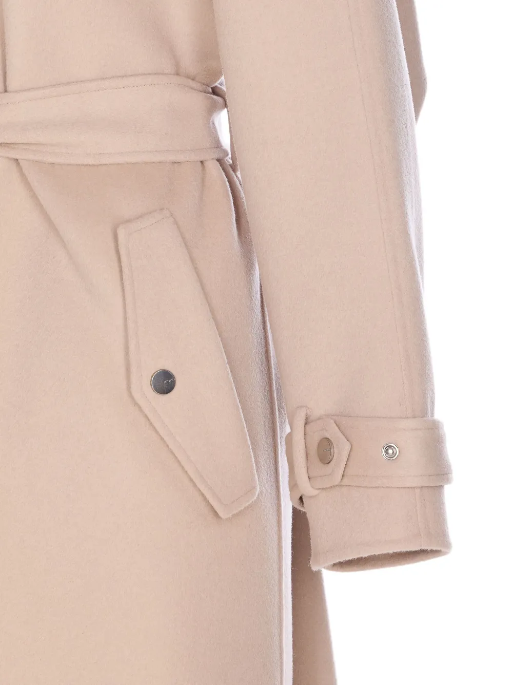 Pinko Cartoccio Coat In Pink