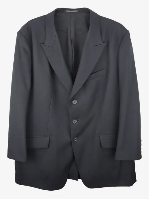 Yohji Yamamoto three-button wool blazer 