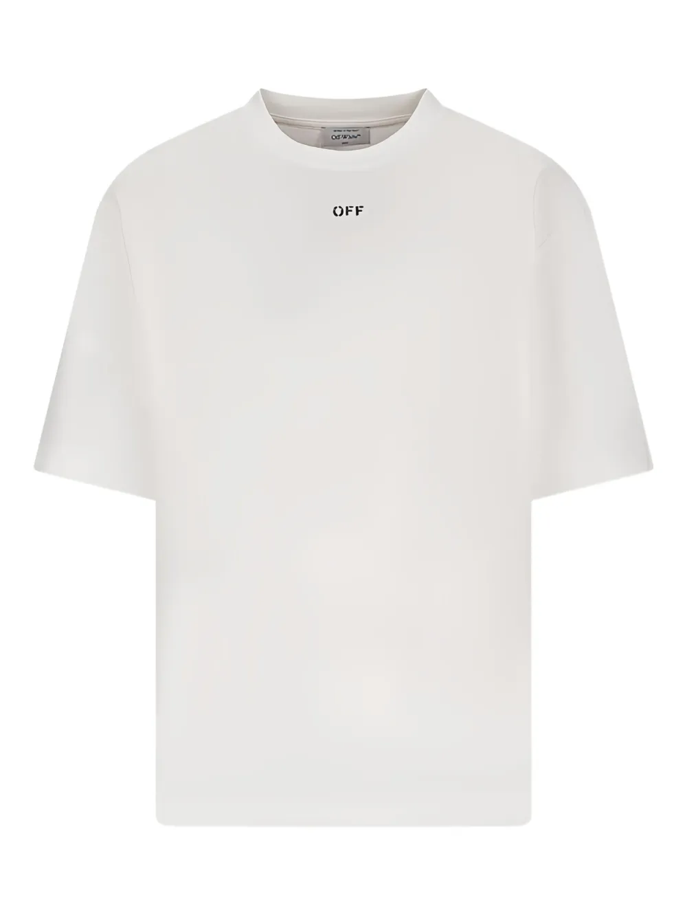 Off-White Thinkman logo-print T-shirt - ホワイト Off-White Thinkman logo-print T-shirt - ホワイト