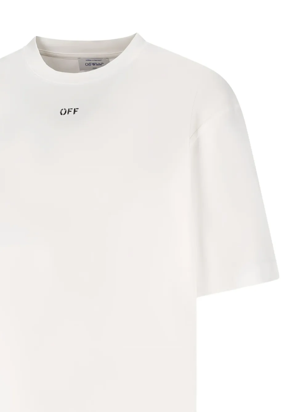 Off-white Thinkman Arrow Skate Logo Tee In White