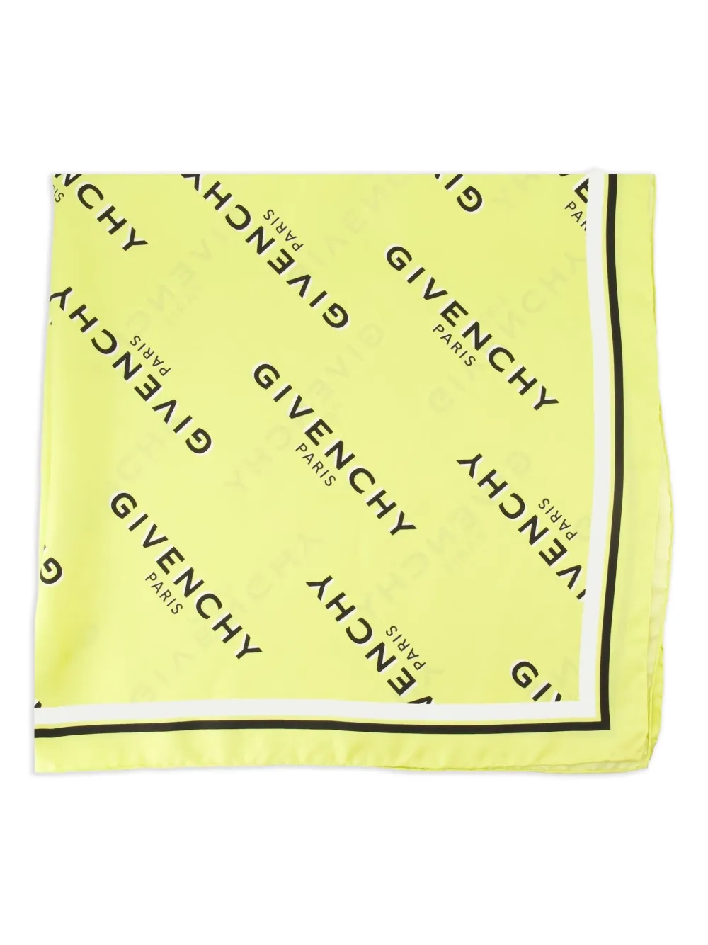Givenchy Sjaal met logoprint Geel