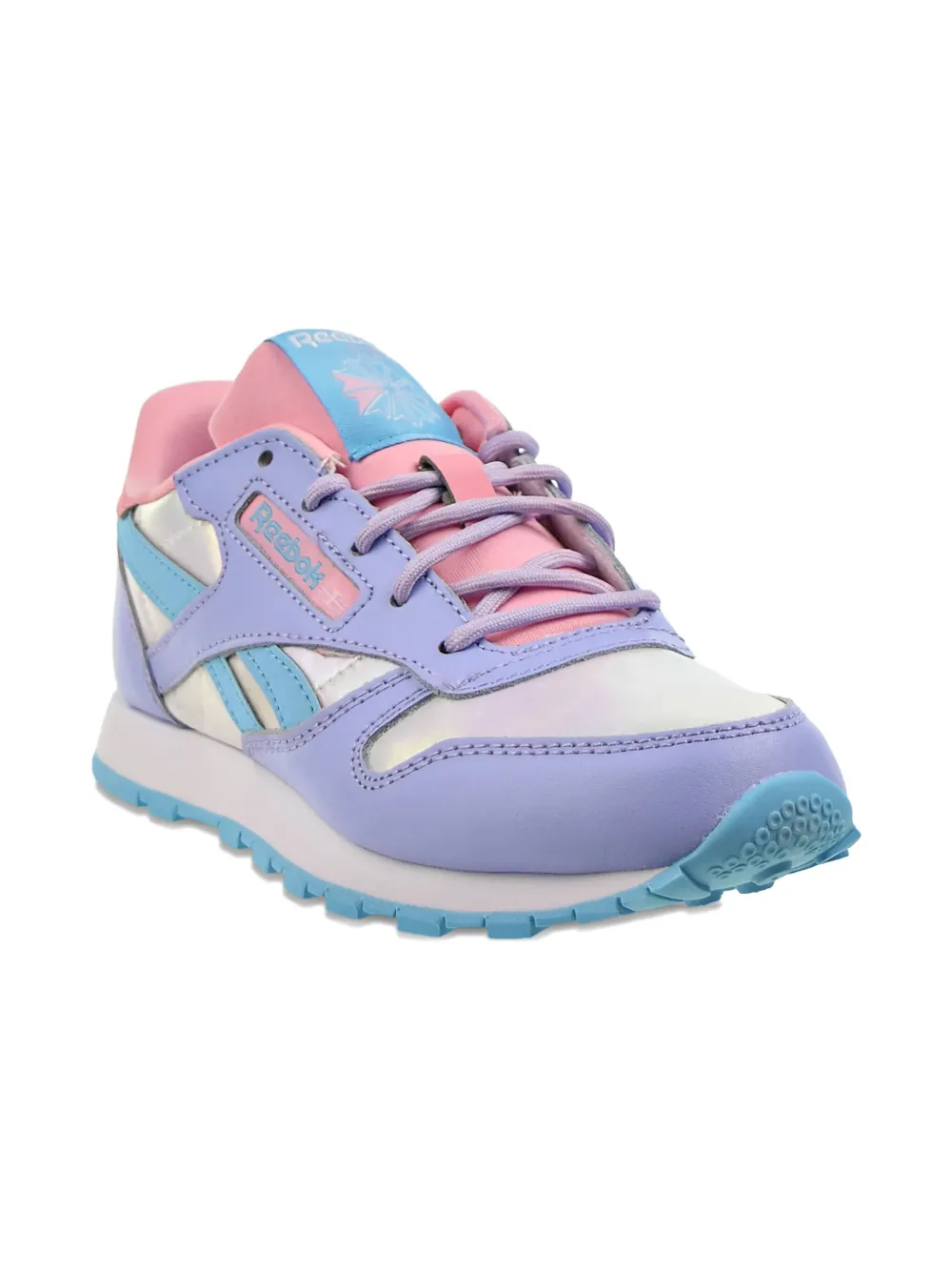 Reebok Kids Classic PS "Lilac Glow Digital Blue" sneakers