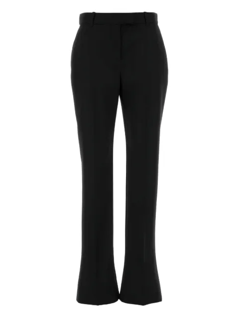 Alexander McQueen wool flared trousers