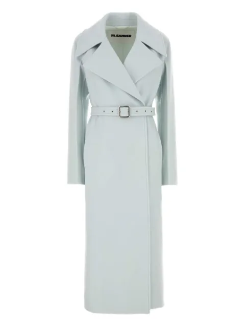 Jil Sander belted cashmere coat