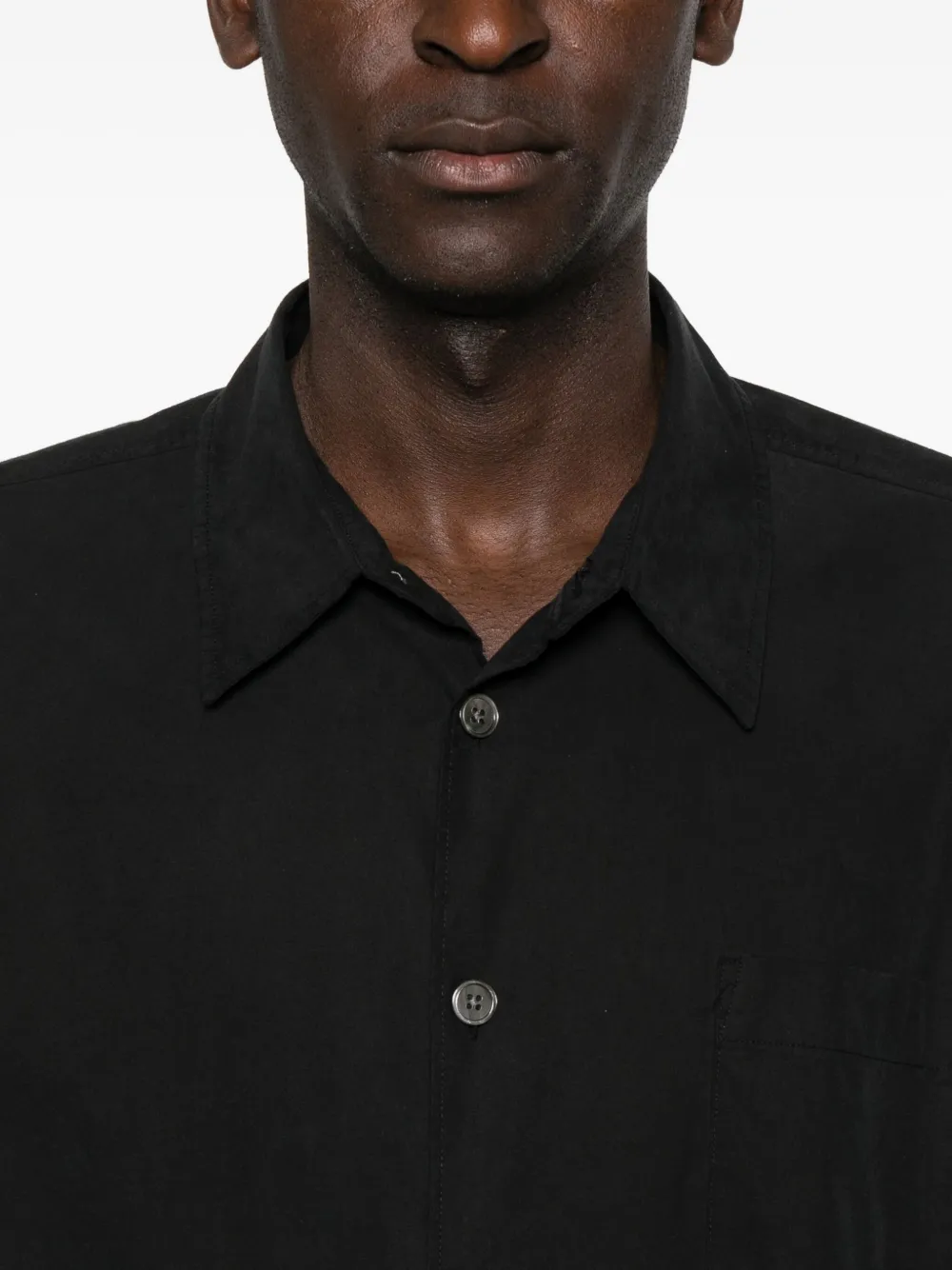 OUR LEGACY All Day overhemd met knopen Zwart