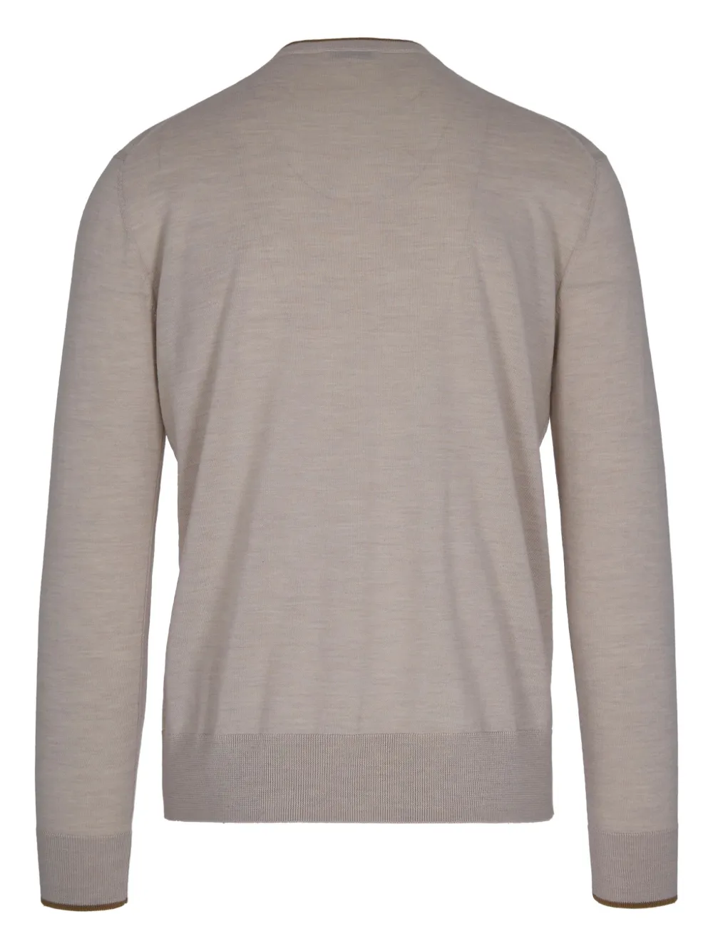Paolo Pecora fine-knit wool jumper - Beige