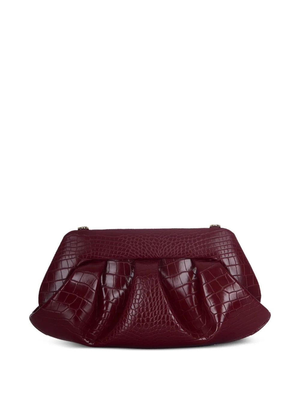 Themoirè embossed shoulder bag | Red | Image 1