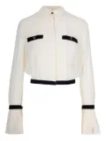 Elisabetta Franchi two-tone shirt - White