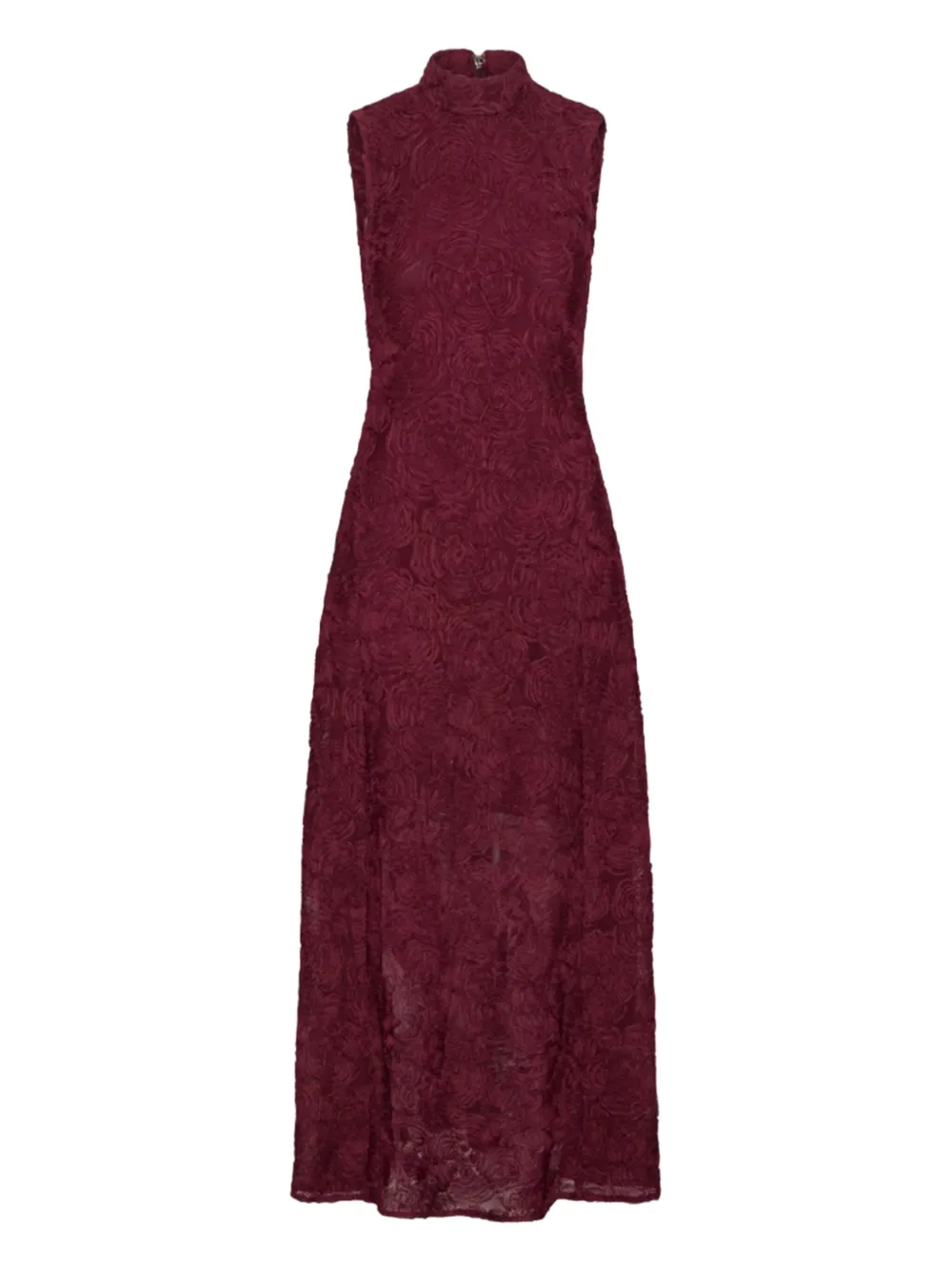 ROTATE BIRGER CHRISTENSEN lace-detailing midi dress | Red | Image 1