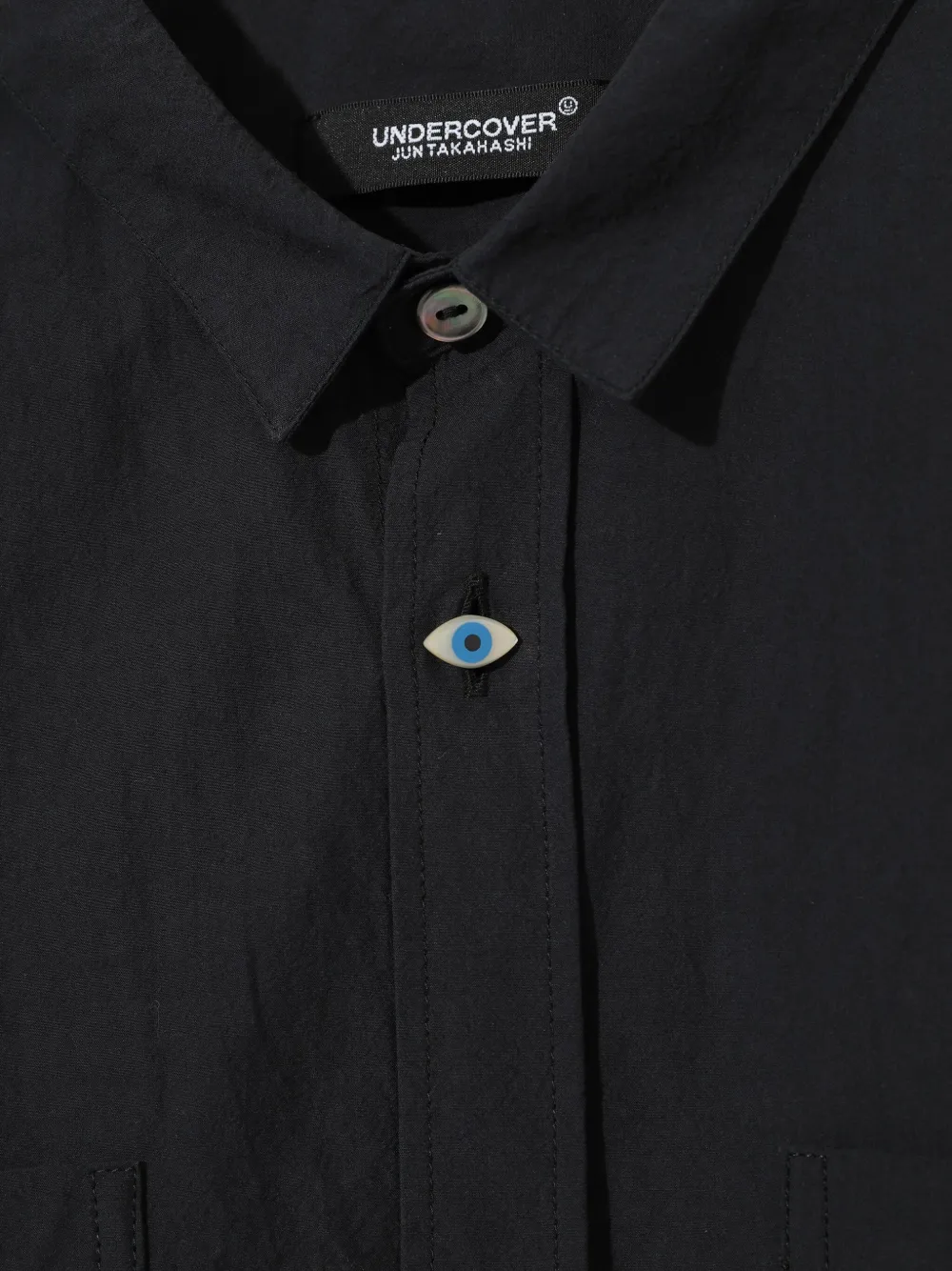 Undercover Overhemd met knoopsluiting Grijs