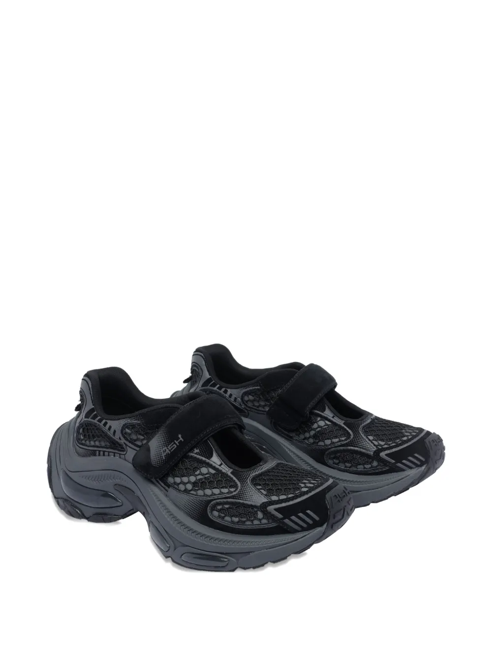 Ash panelled sneakers Black