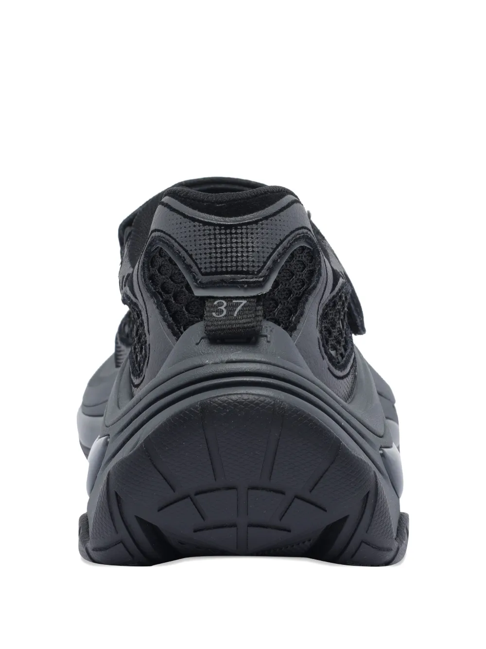 Ash panelled sneakers Black