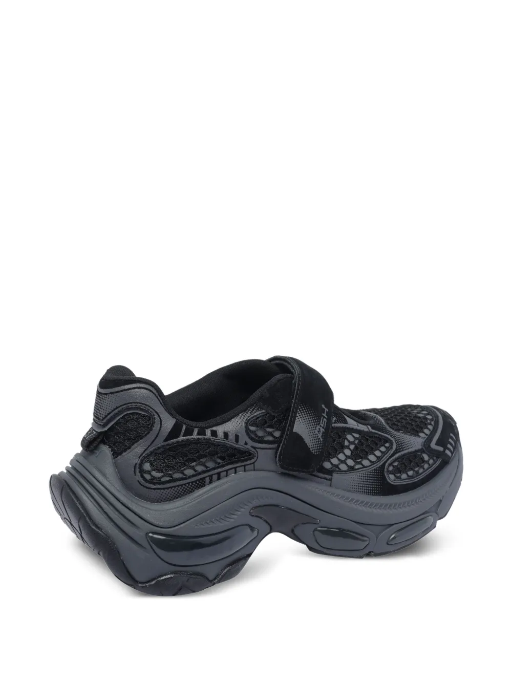 Ash Sneakers met vlakken Zwart