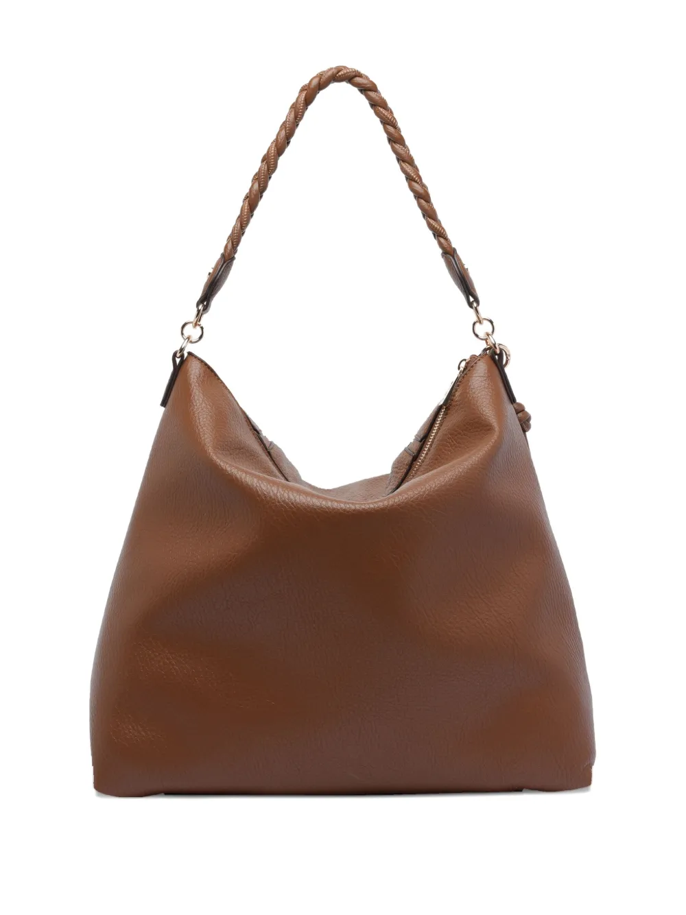 Liu •jo Logo-lettering Shoulder Bag In Brown