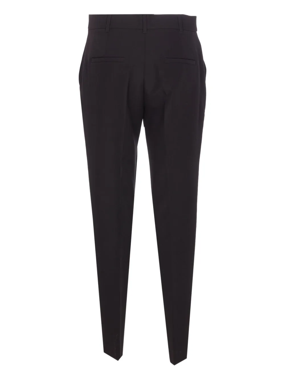 LIU JO pressed-crease trousers - Zwart