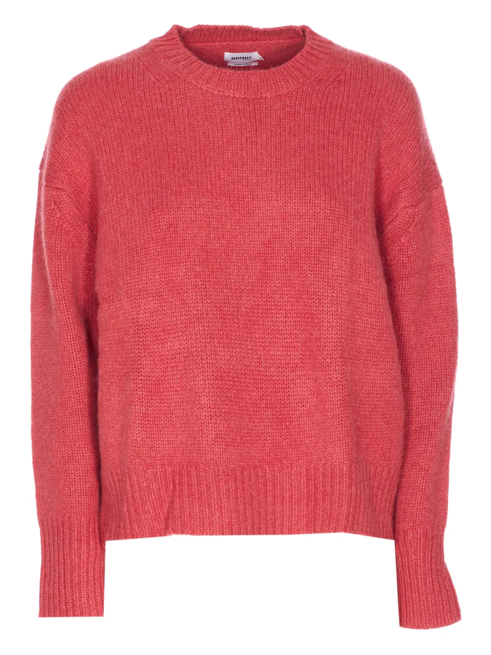 Not Shy crew-neck cashmere sweater | Pink | Image 1
