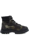 Hogan leather hiking boots - Green