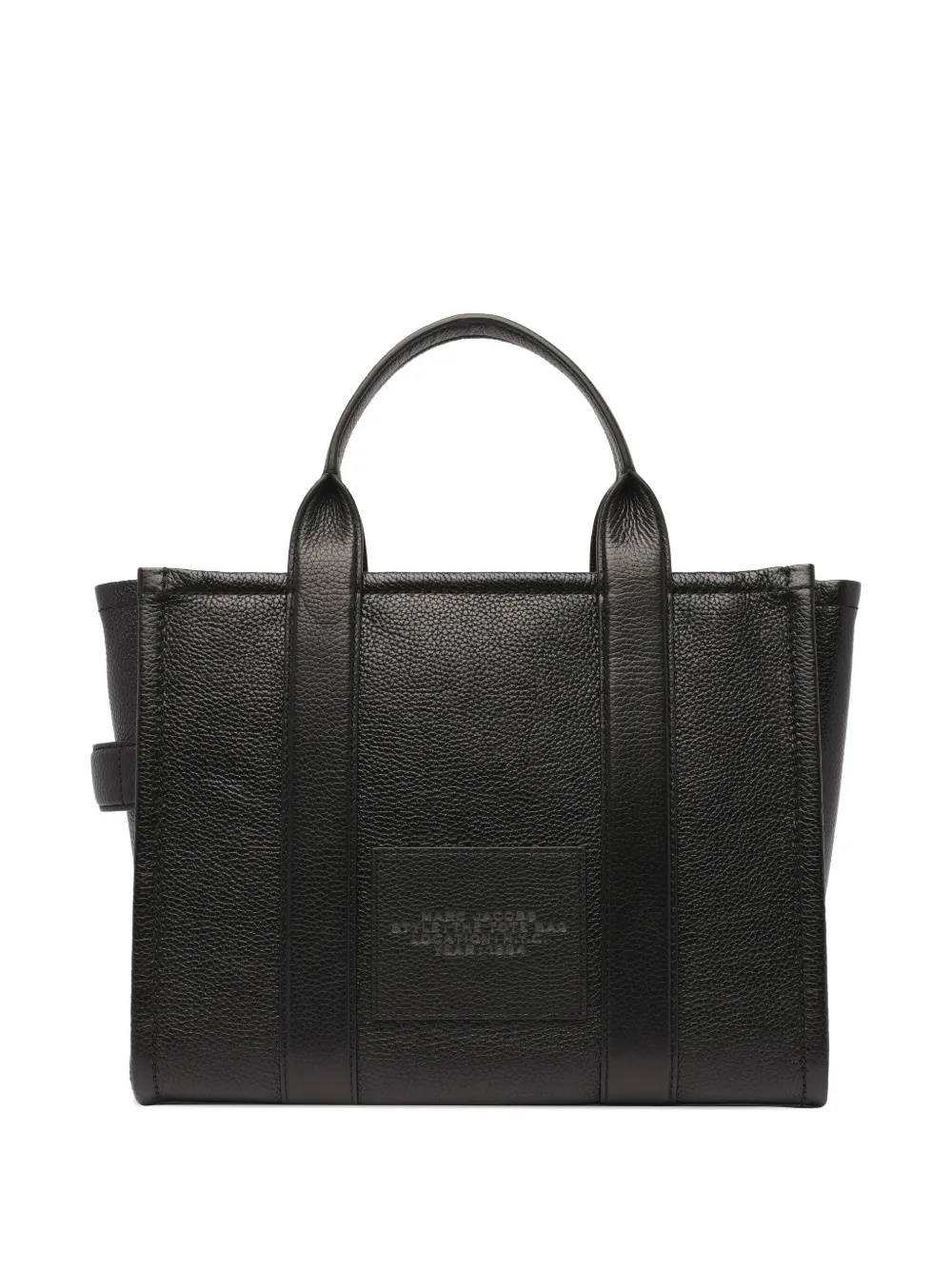 Marc Jacobs medium leather tote bag - Zwart