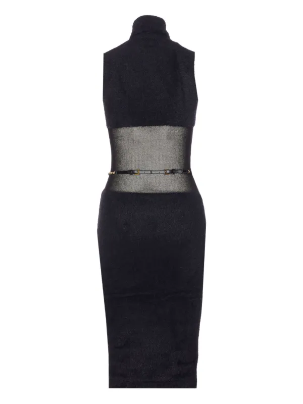 Elisabetta Franchi ノースリーブ ドレス | ブラック | FARFETCH JP