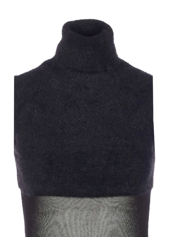 Elisabetta Franchi ノースリーブ ドレス | ブラック | FARFETCH JP