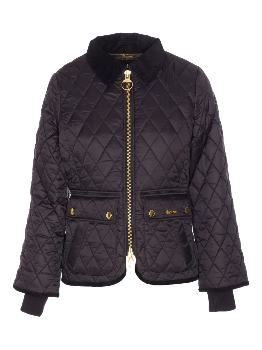 Barbour Beadnell キルティング ジャケット - ブラック Barbour Beadnell キルティング ジャケット - ブラック