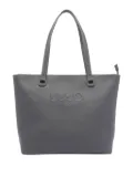 LIU JO logo-embossed tote bag - Grey