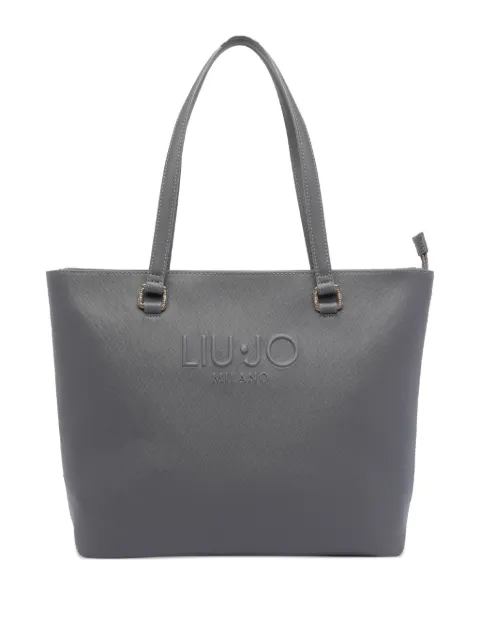 LIU JO tote con logo en relieve