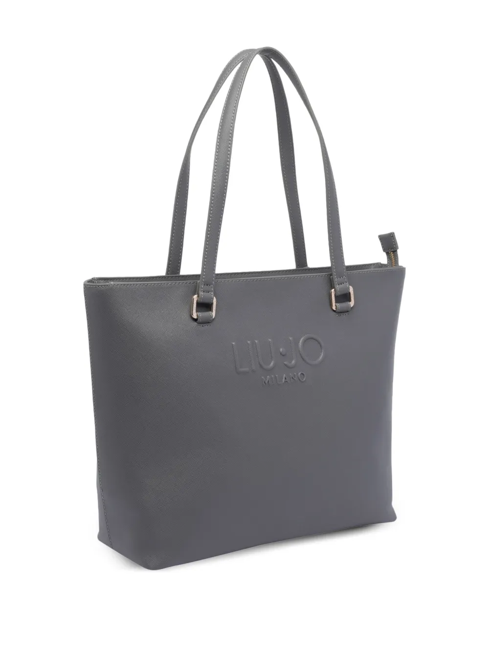 LIU JO Shopper met logo-reliëf Grijs