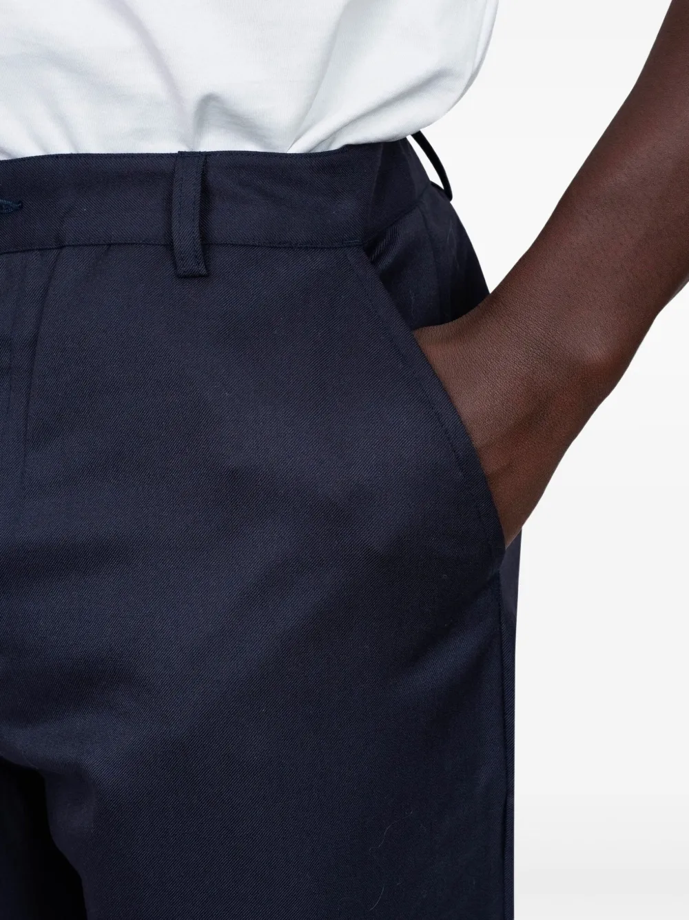 Universal Works Military chino Blauw