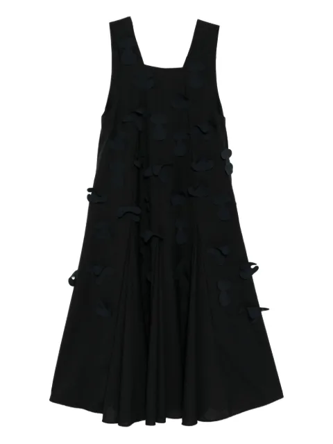 Enföld patch-pattern dress