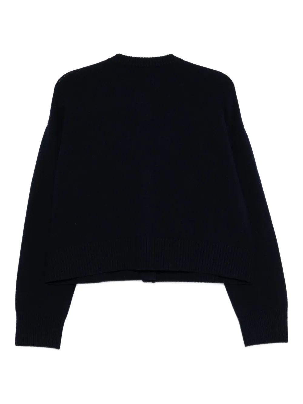 Enföld Wool Cardigan In Black