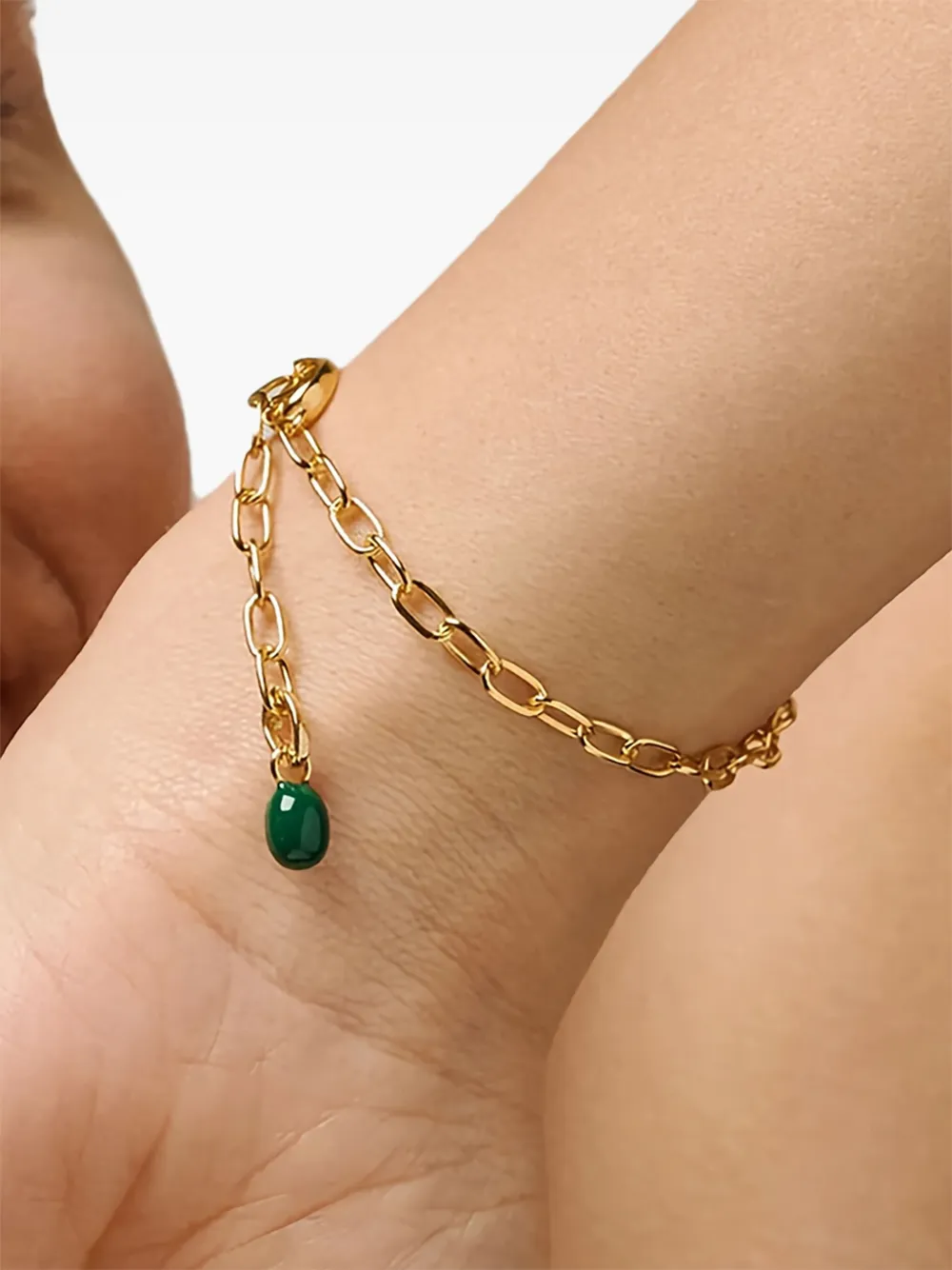 Enamel Copenhagen Eleanor Charm In Green