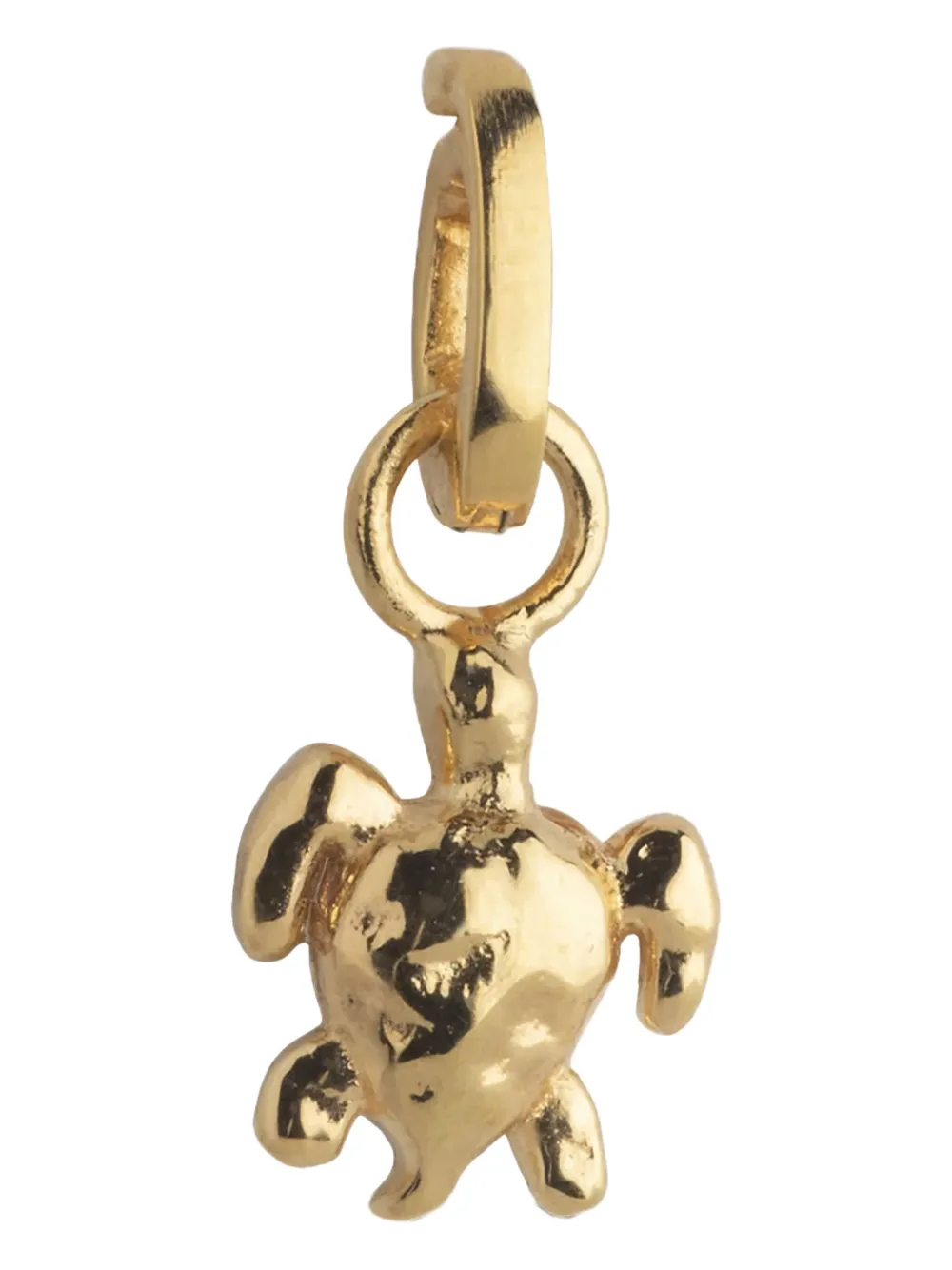Enamel Copenhagen Turle-motif Charm In Gold