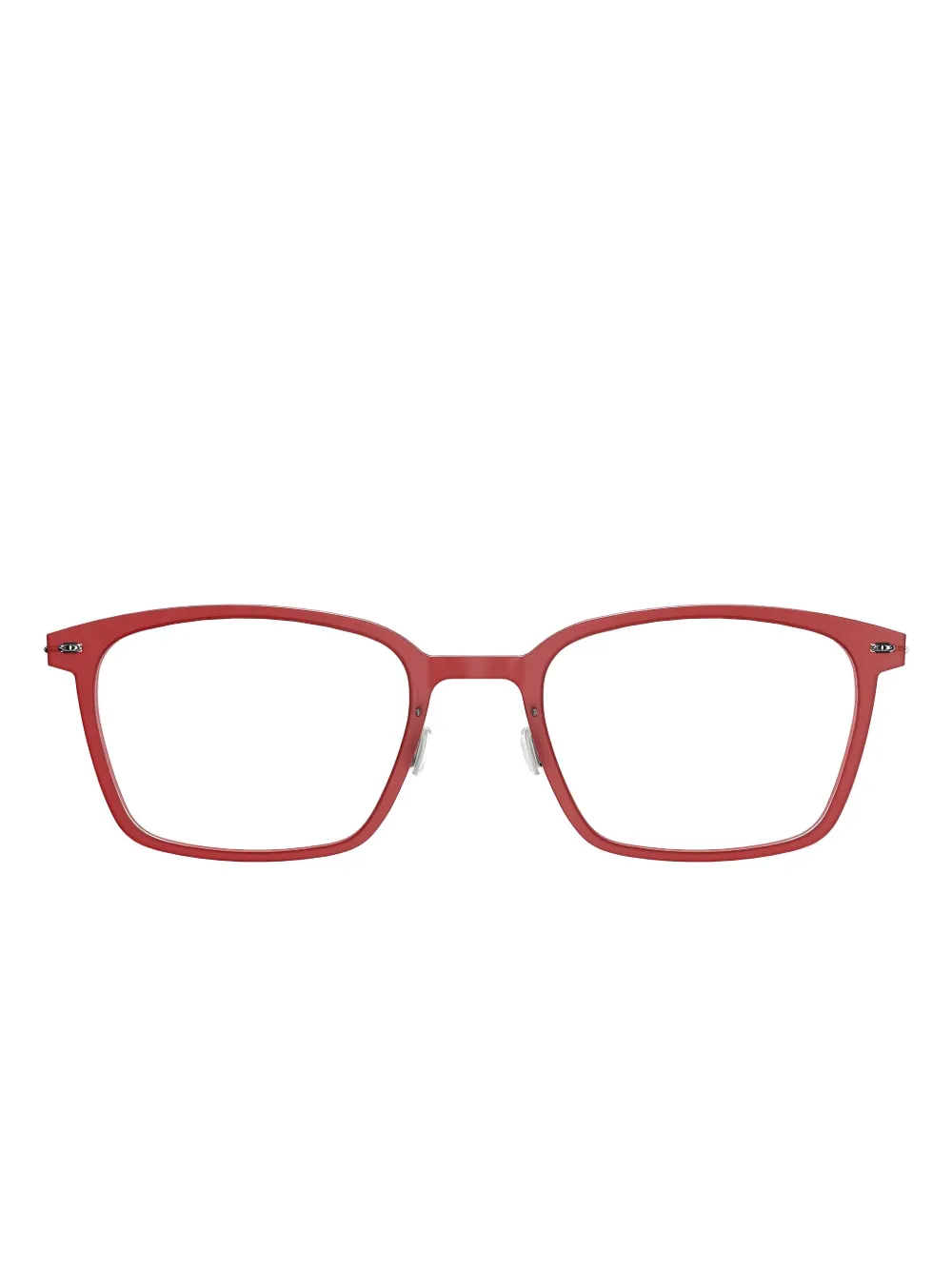 Lindberg 6536 square-frame glasses | rojo | Image 1