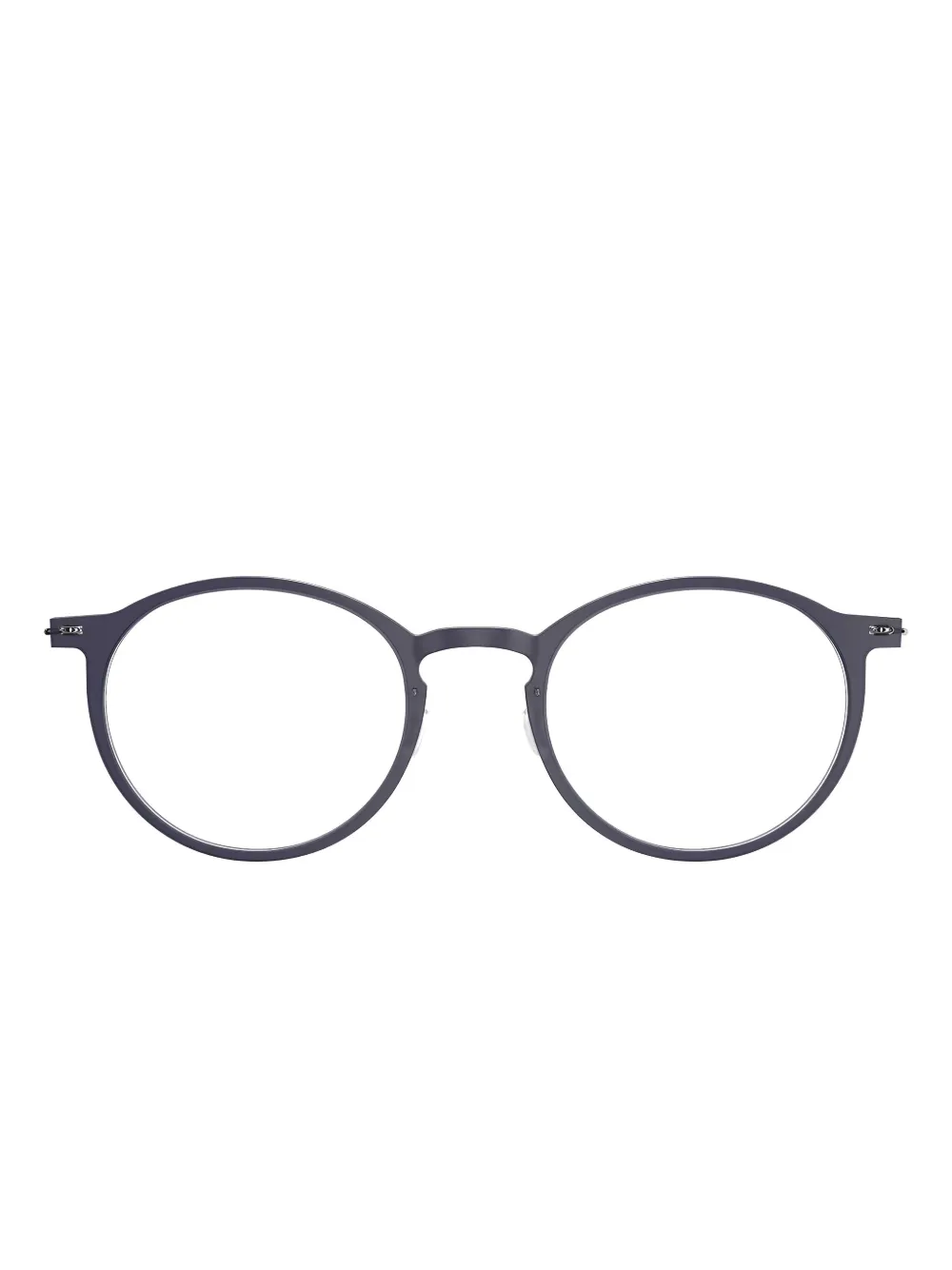 Lindberg N.O.W. 6541 round-frame glasses | gris | Image 1