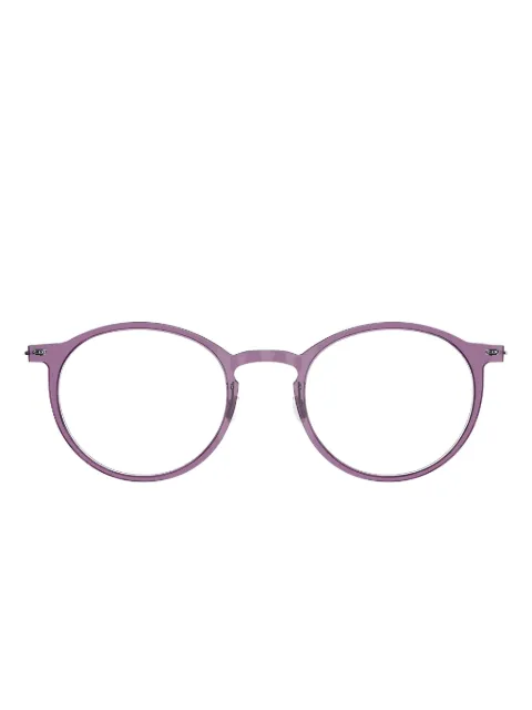 Lindberg 6541 round-frame glasses