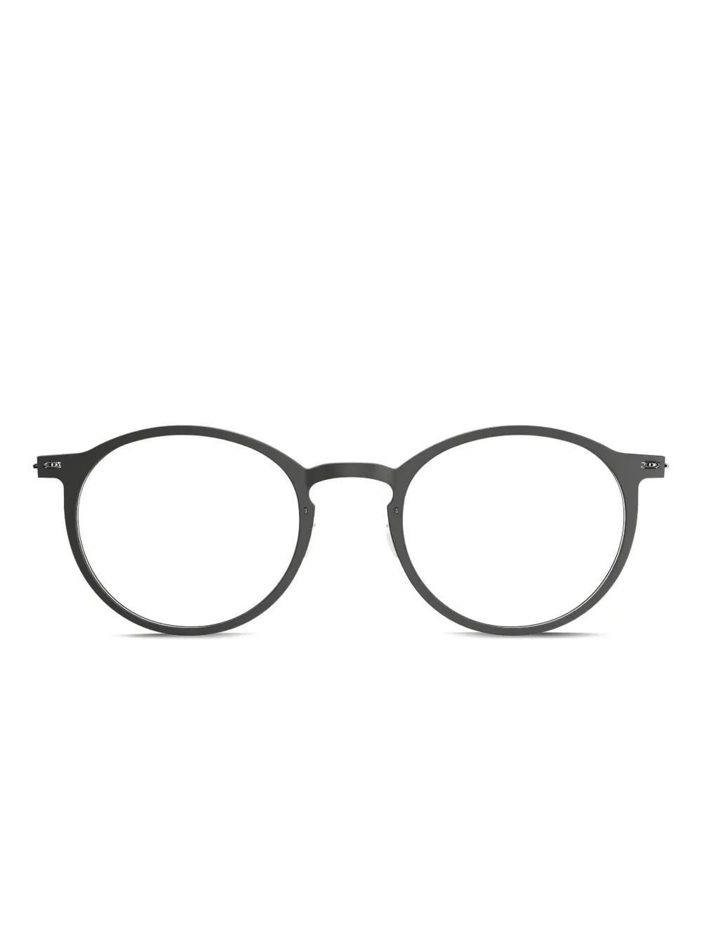 Lindberg 6541 round-frame glasses | gris | Image 1