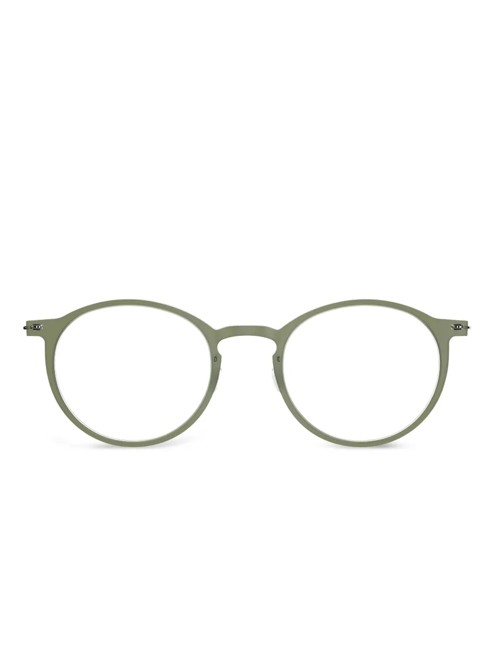 Lindberg 6541 round-frame glasses | verde | Image 1