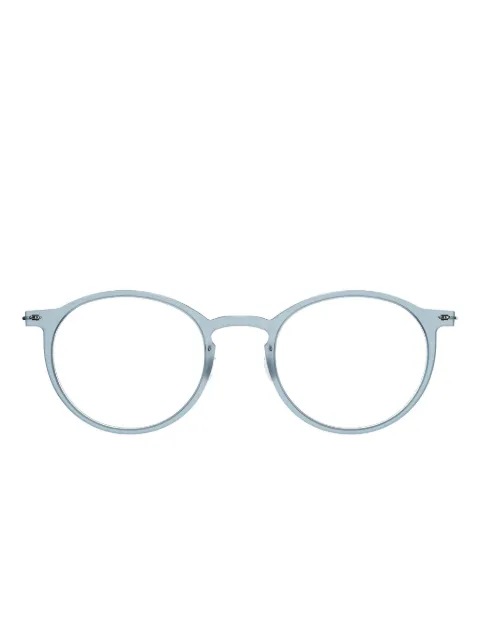 Lindberg round-frame glasses