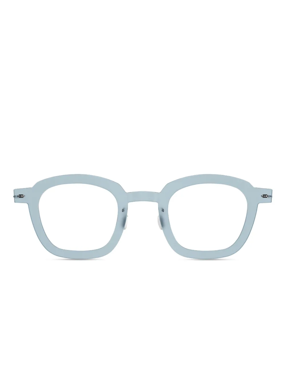 Lindberg lunettes de vue 6587 à monture ronde | bleu | Image 1