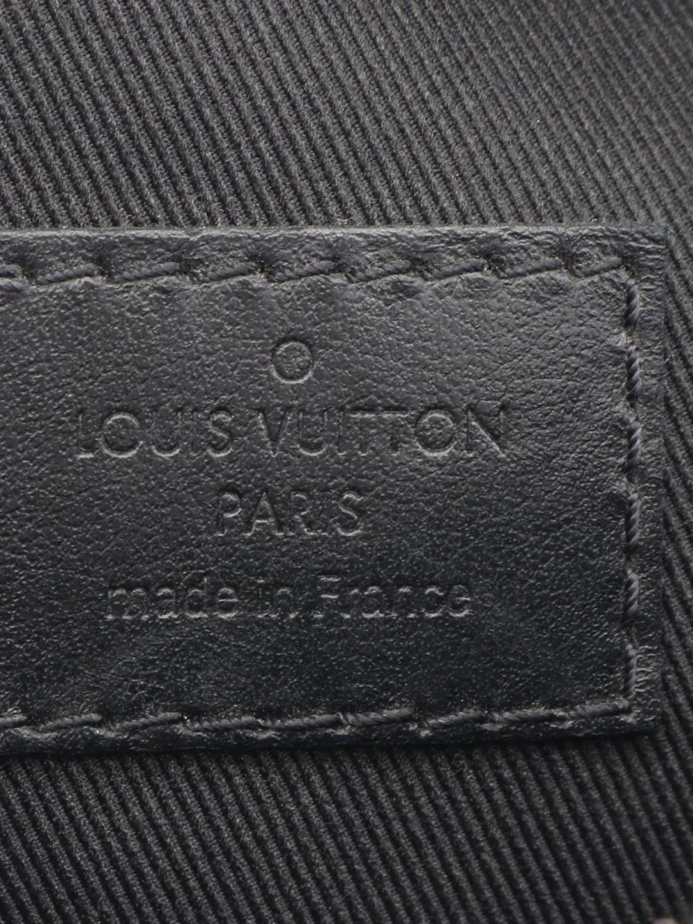 Pre-owned Louis Vuitton 2019 Monogram Galaxy Discovery Bumbag Belt Bag In Black