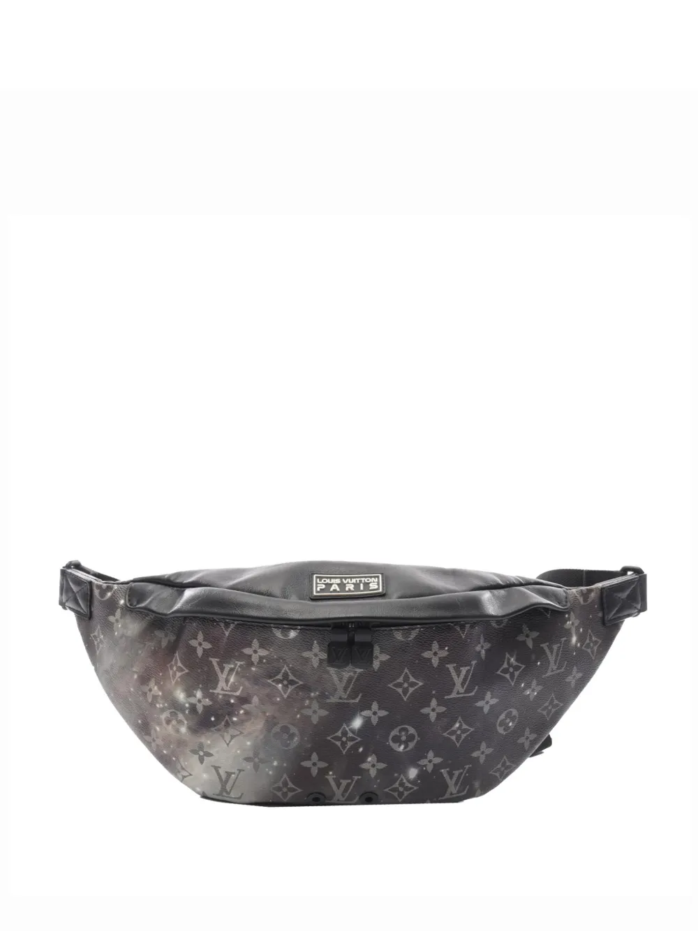 Louis Vuitton Pre-Owned 2019 Monogram Galaxy Discovery Bumbag belt bag | Black | Image 1