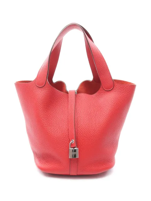 Hermès Pre-Owned 2014 Clemence Picotin Lock 22 handbag