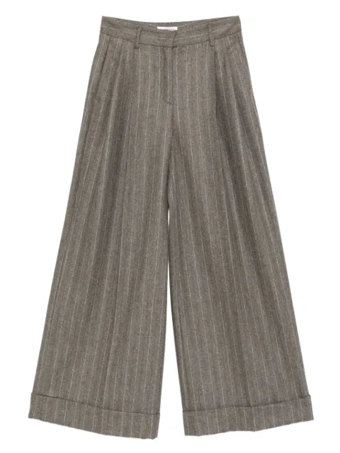 Alberto Biani pinstripe wide-leg trousers