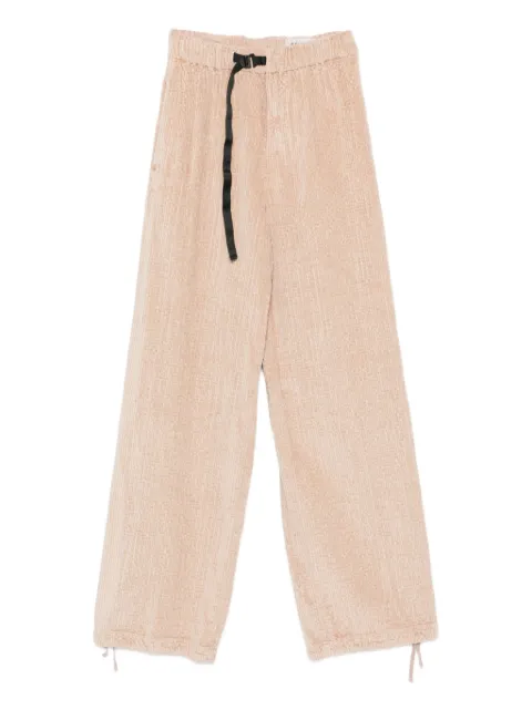 White Sand drawstring-waist pants